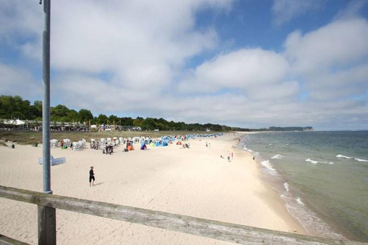 Balkon, Gratis Nutzung Vom Ahoi Erlebnisbad Und Sauna In Sellin - Residenz Strandeck Fewo01 Goehren  Exterior photo