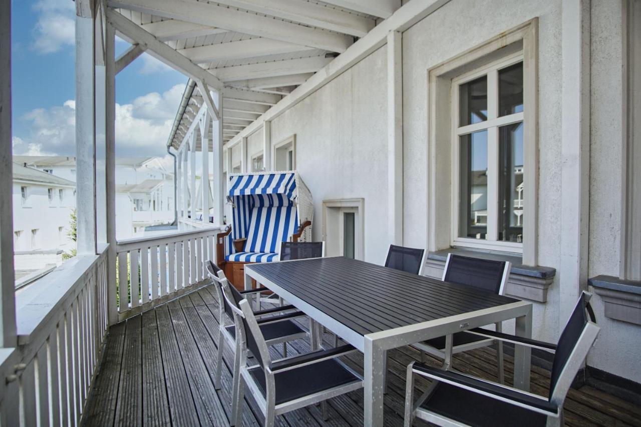 Balkon, Gratis Nutzung Vom Ahoi Erlebnisbad Und Sauna In Sellin - Residenz Strandeck Fewo01 Goehren  Exterior photo
